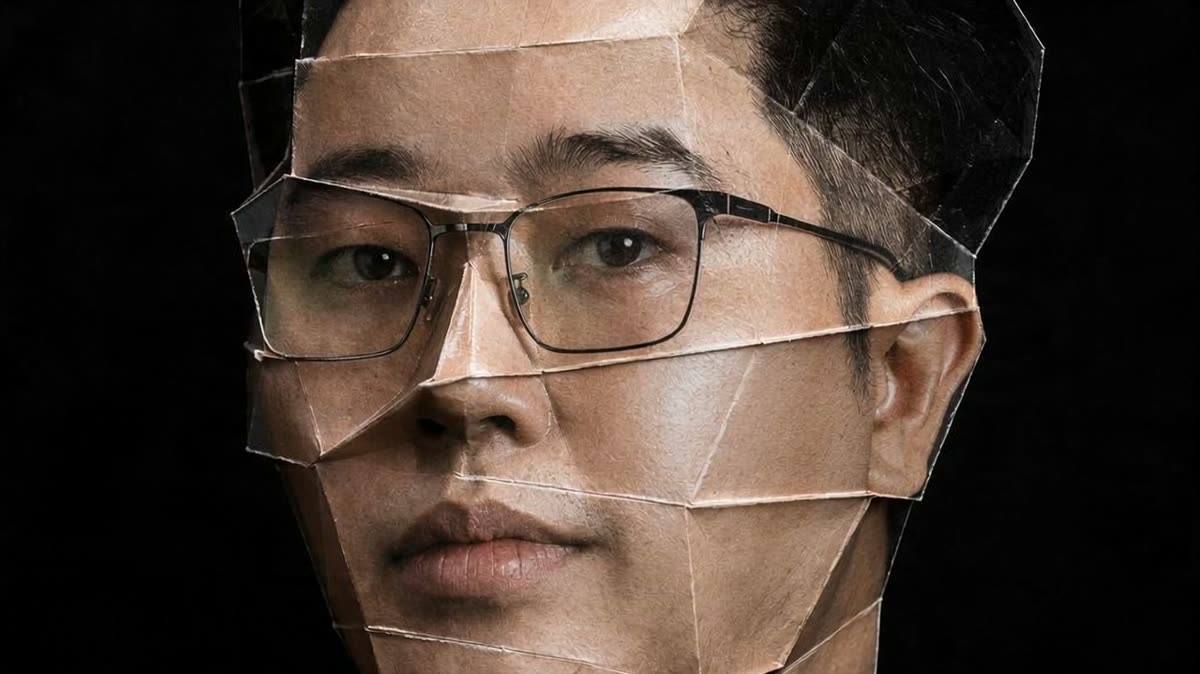 Paper Wrapping Portrait
